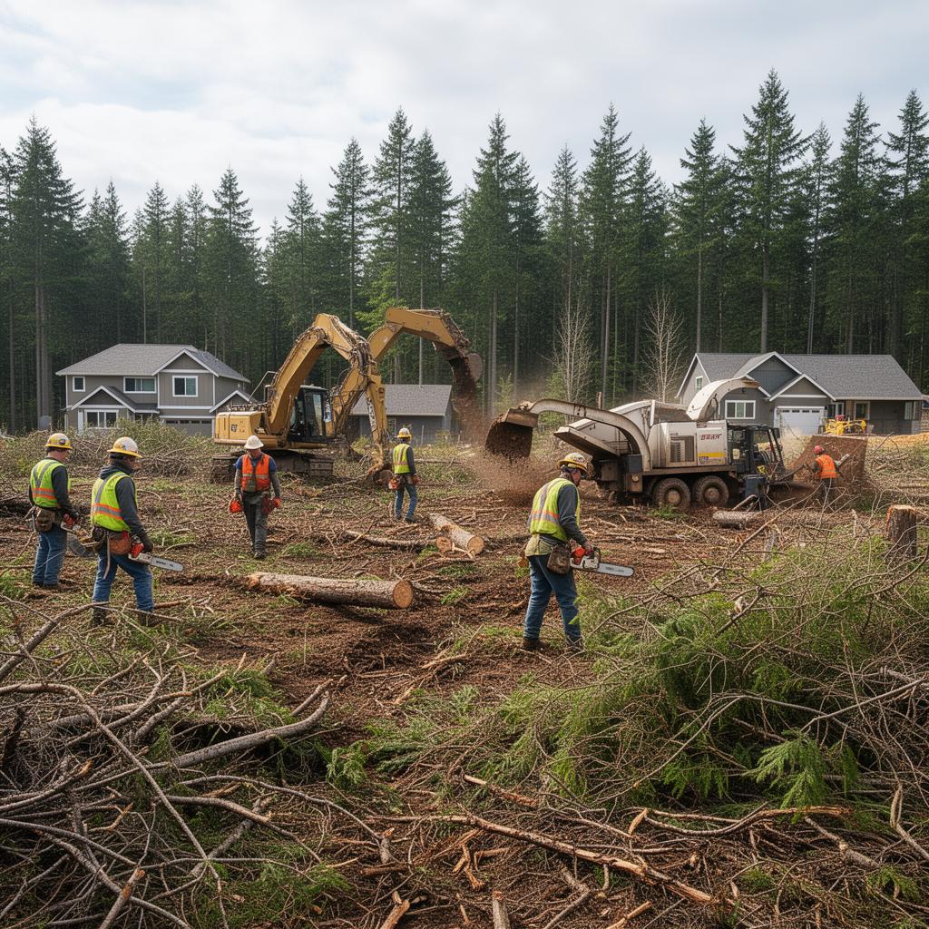 Land Clearing & Lot Clearing in Bellevue WA